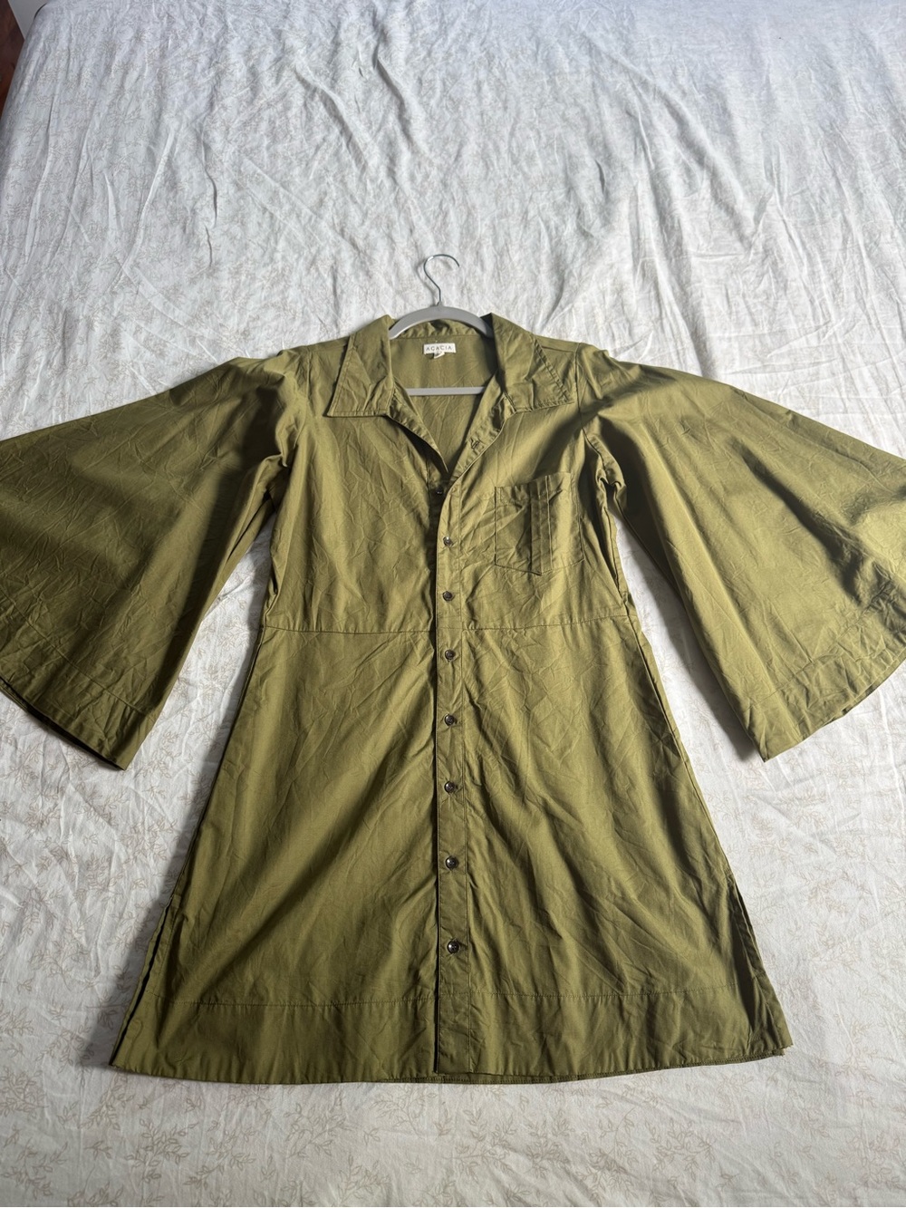 Acacia Harlow dress in cypress